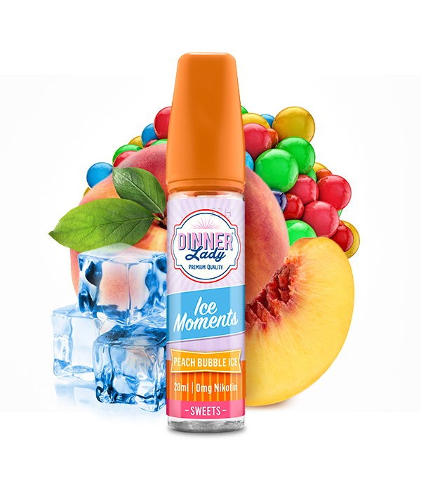Peach Bubble ICE Moments Longfill Aroma DINNER Lady
