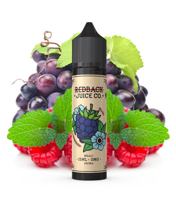 Blaue Himbeeren Aroma Redback Juice Co