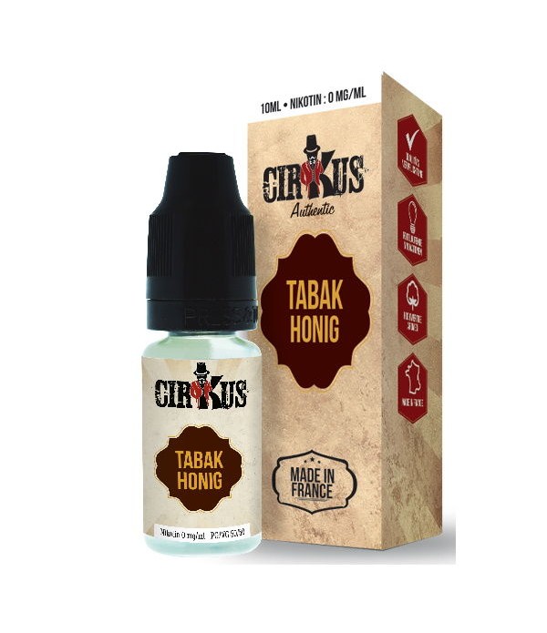 Tabak Honig Liquid Authentic CirKus