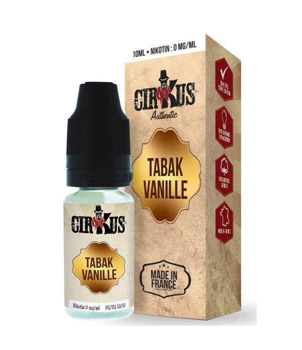 Tabak Vanille Liquid Authentic CirKus