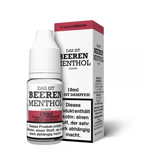 Beeren Menthol Liquid Das ist Dampfen