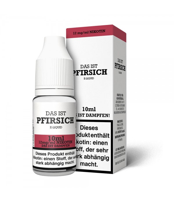 Pfirsich Liquid Das ist Dampfen