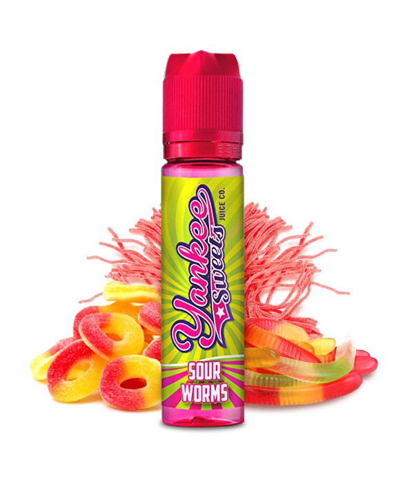 Sour Worms Aroma Yankee Sweets