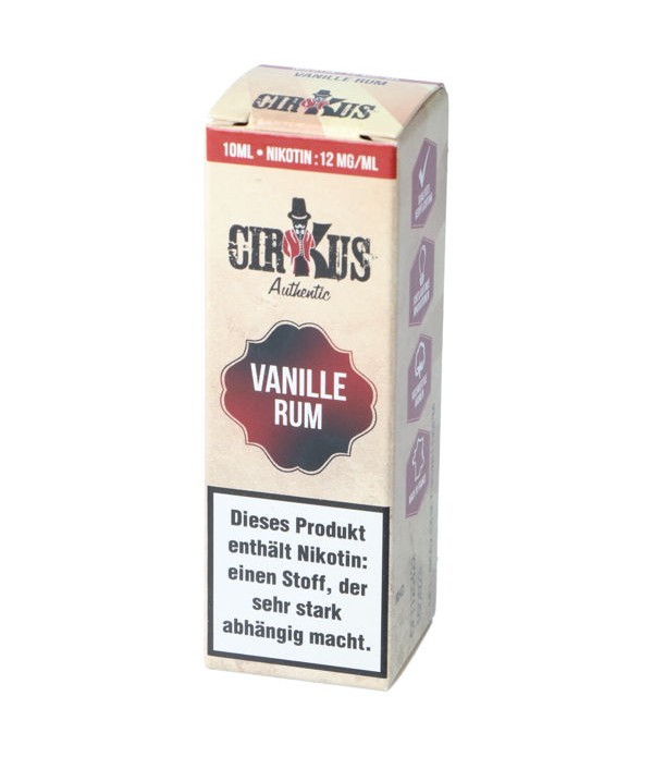 Vanille Rum Liquid Authentic CirKus