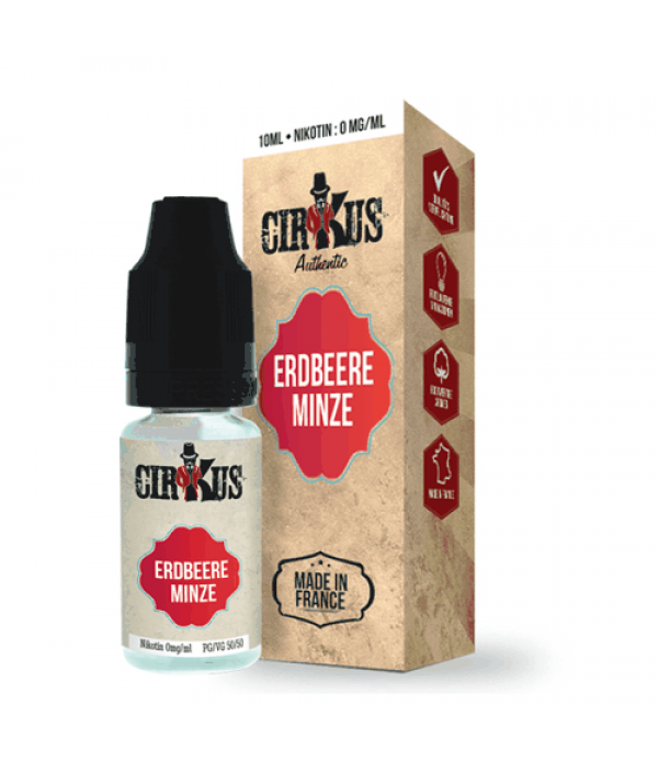 Erdbeere Minze Liquid Authentic CirKus