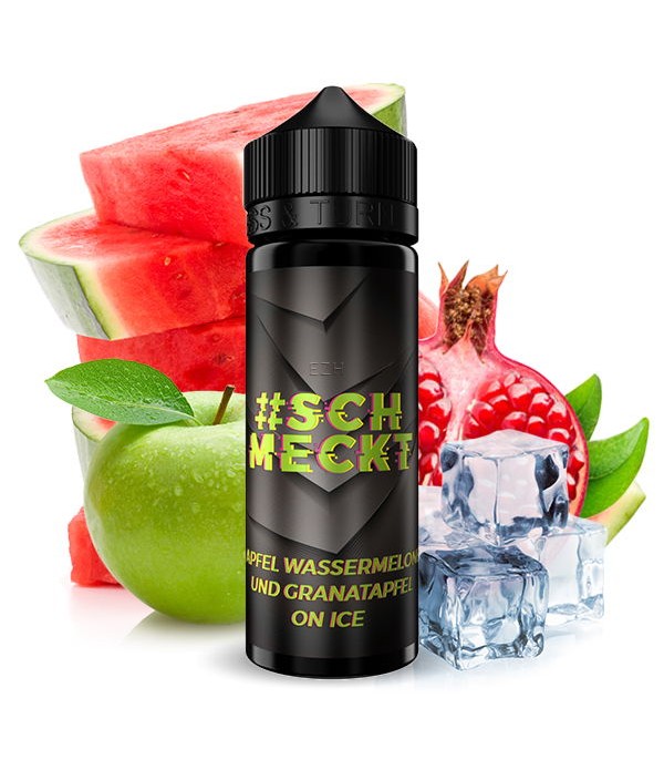 Apfel Wassermelone und Granatapfel on Ice #Schmeckt Aroma Vo Van