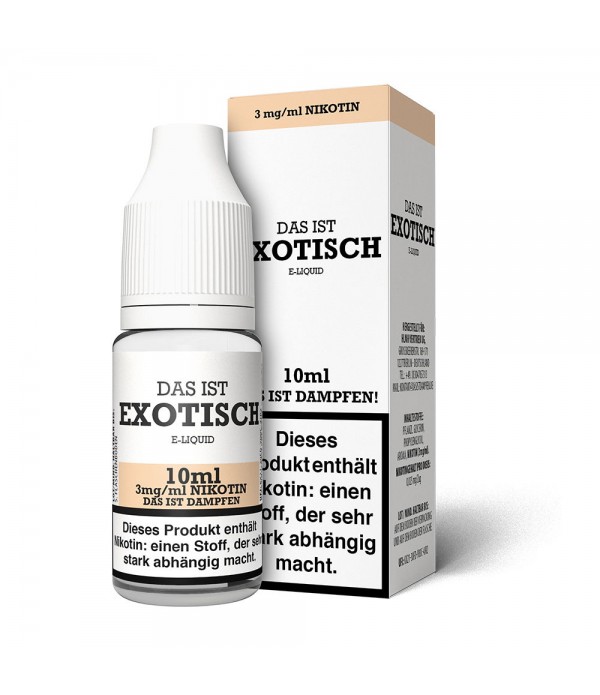 Exotisch Liquid Das ist Dampfen