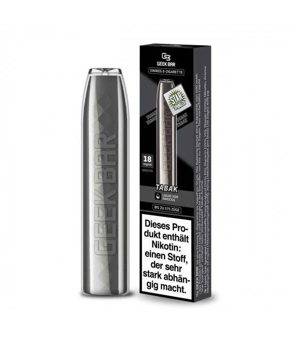 Geek Bar Disposable E-Zigarette Star Spangled Taba...