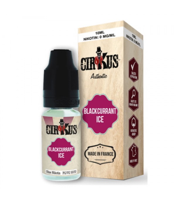 Blackcurrant Ice Liquid Authentic CirKus