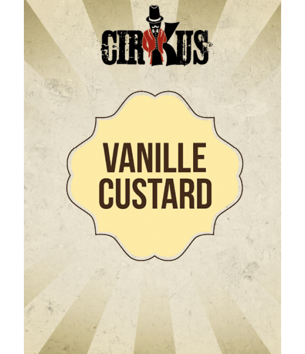 Vanille Custard Liquid Authentic CirKus *MHD WARE*