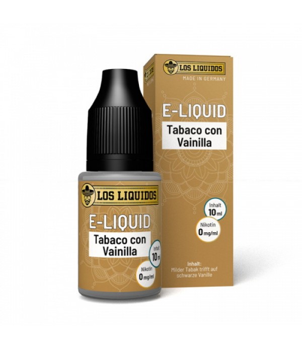 Tobaco con Vainilla Liquid Los Liquidos