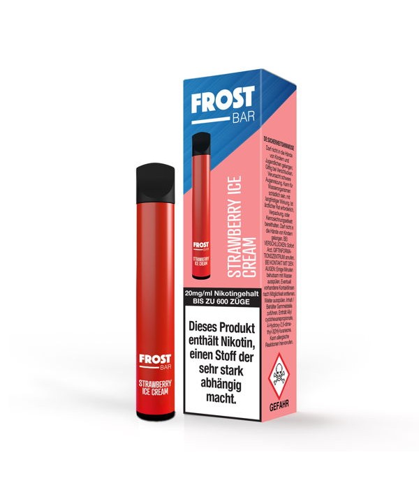 Dr. Frost Bar Disposable E-Zigarette Strawberry Ice Cream