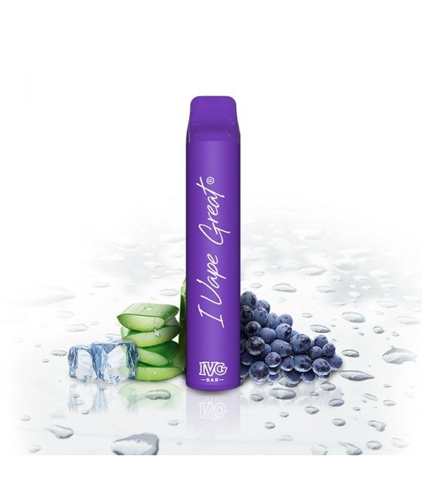 IVG BAR Disposable E-Zigarette Aloe Grape Ice