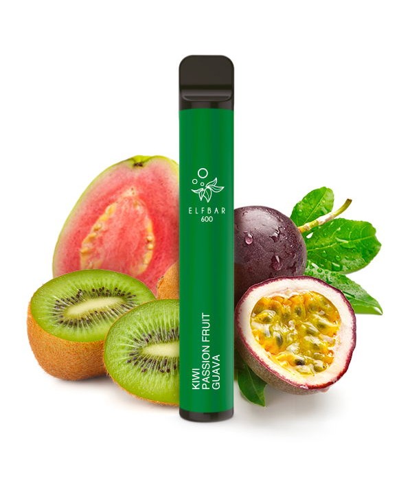 Elf Bar 600 Einweg E-Zigarette Kiwi Passionfruit Guava