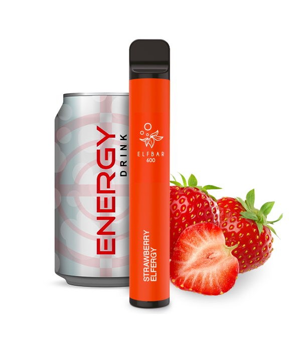 Elf Bar 600 Disposable E-Zigarette Strawberry Elfergy
