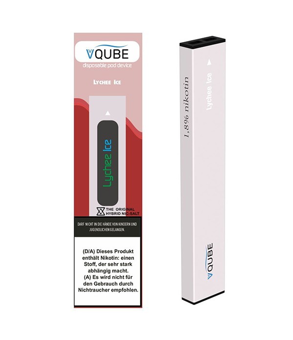 VQube Disposable Pod Device E-Zigarette Lychee Ice
