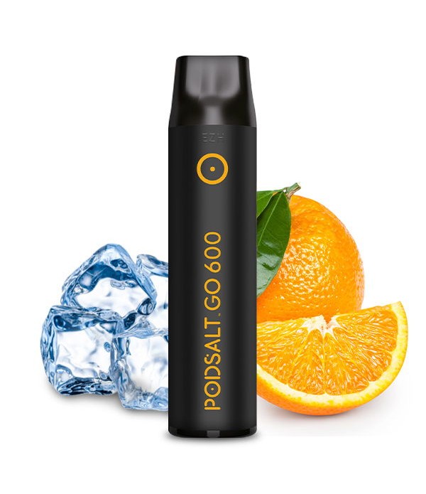 Pod Salt Go 600 Einweg E-Zigarette Orange Ice