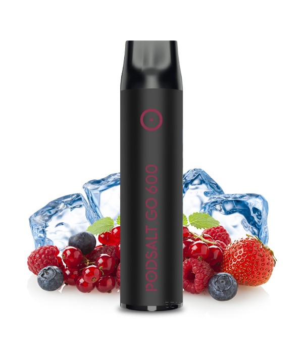 Pod Salt Go 600 Einweg E-Zigarette Mixed Berries Ice