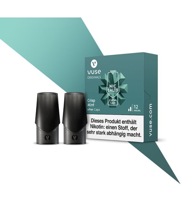 Crisp Mint Nic Salts Caps Vuse ePen