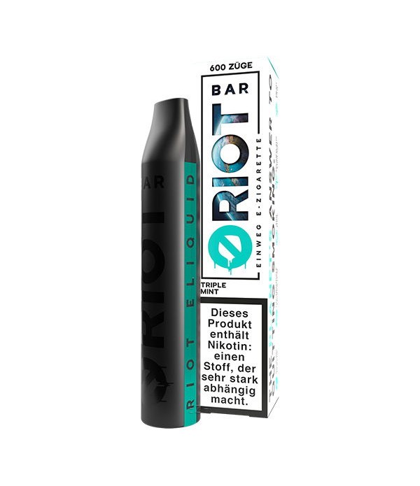 RIOT Bar Disposable Einweg E-Zigarette Triple Mint