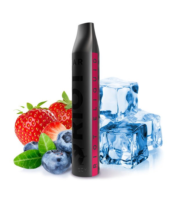 RIOT Bar Einweg E-Zigarette Strawberry Blueberry Ice