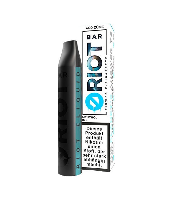 RIOT Bar Disposable Einweg E-Zigarette Menthol Ice