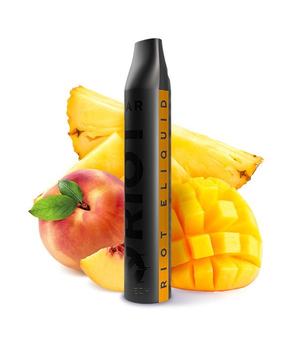 RIOT Bar Einweg E-Zigarette Mango Peach Pineapple