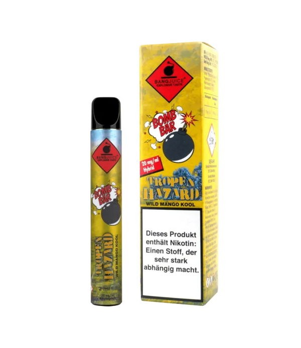 Bang Juice Bomb Bar Einweg E-Zigarette Tropenhazard Kool