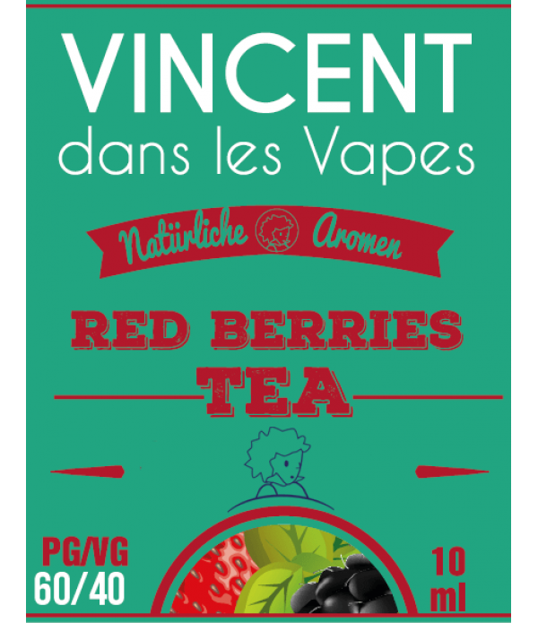 Red Berries Tea Liquid Vincent *MHD WARE*