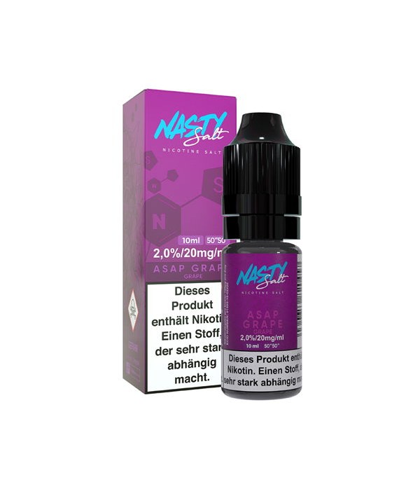 ASAP Grape Nikotinsalz Liquid Nasty Juice