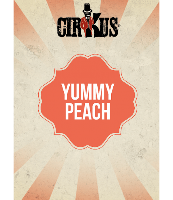 Yummy Peach Liquid Authentic CirKus *MHD WARE*