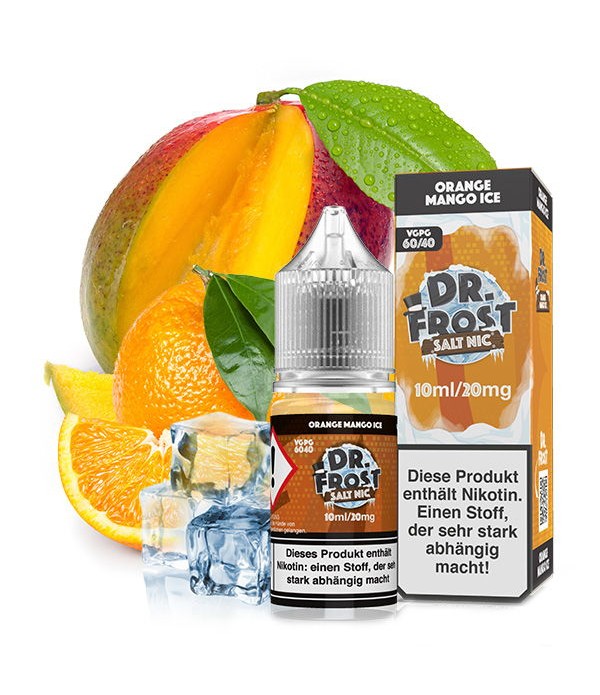 Orange Mango Ice Nikotinsalz Liquid Dr. Frost Salt...