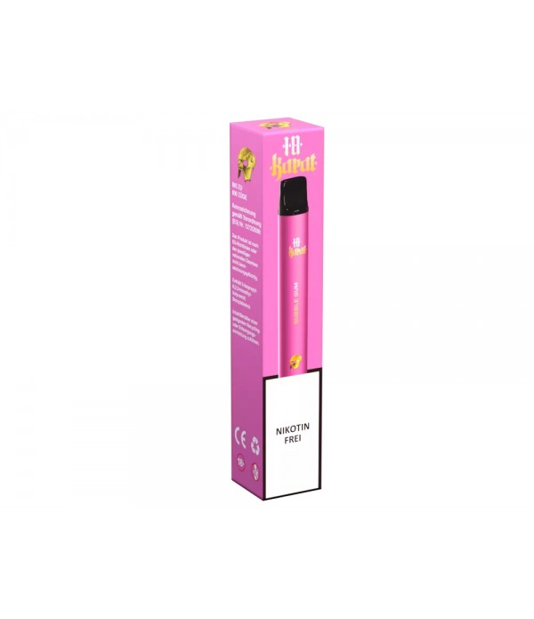 VQube 18 Karat Einweg E-Zigarette Bubble Gum
