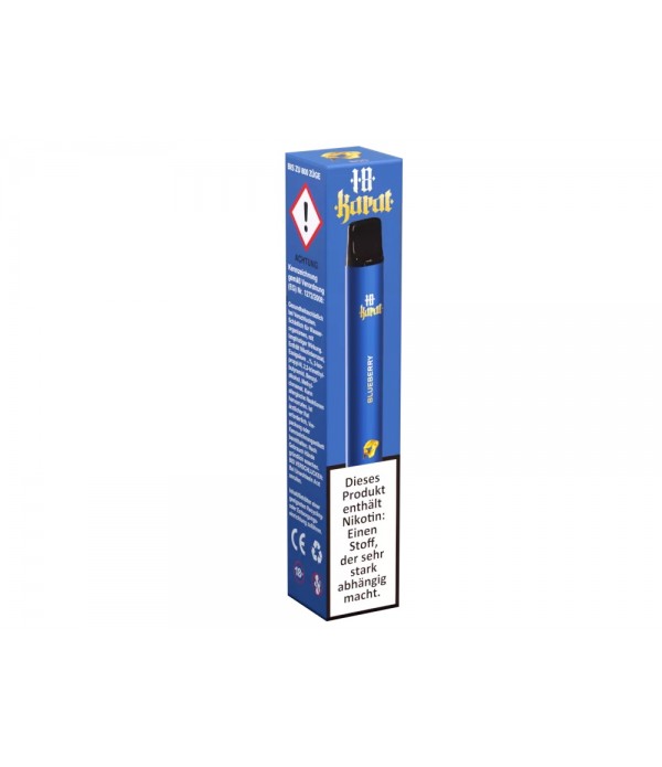 VQube 18 Karat Einweg E-Zigarette Blueberry