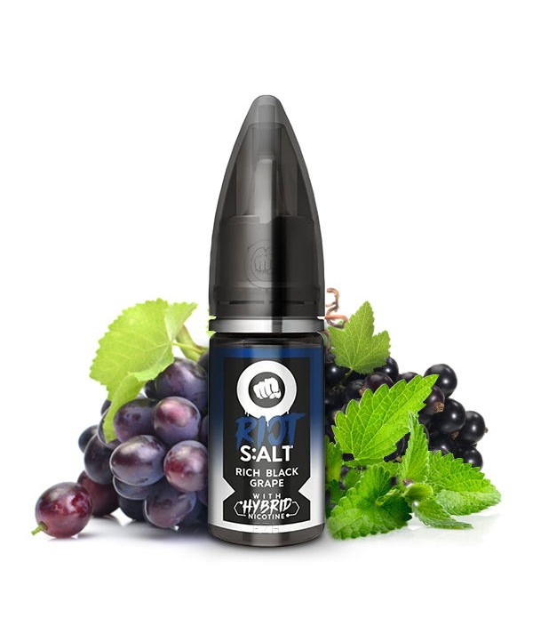 Rich Black Grape Hybrid Nikotinsalz Liquid Riot Salt