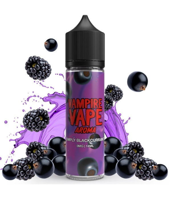 Simply Blackcurrant Longfill Aroma Vampire Vape