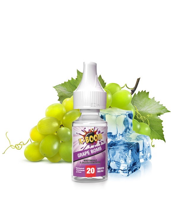 Grape Bomb Nikotinsalz Liquid K-Boom