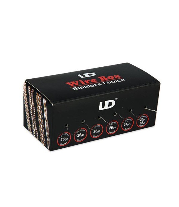 UD Wire Box Drähte für Selbstwickler Set (6 Spulen)
