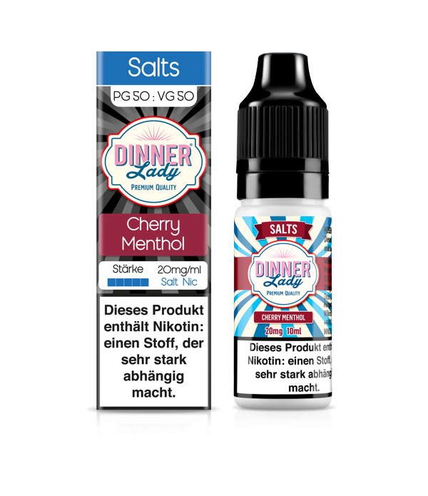 Cherry Menthol Nikotinsalz DINNER Lady