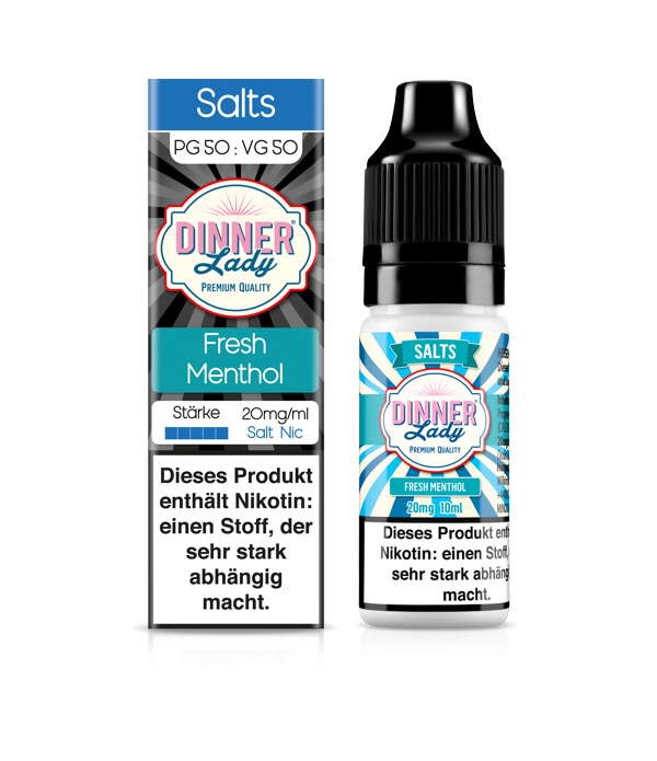 Fresh Menthol Nikotinsalz DINNER Lady