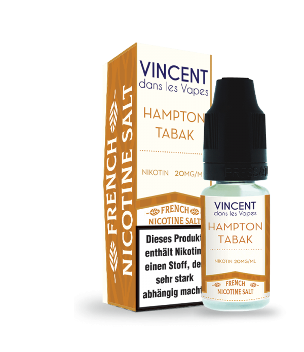 Hampton Tabak Nikotin Salz Liquid Vincent