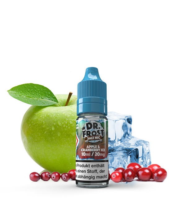 Apple Cranberry Ice Nikotinsalz Liquid Dr. Frost Salt Nic