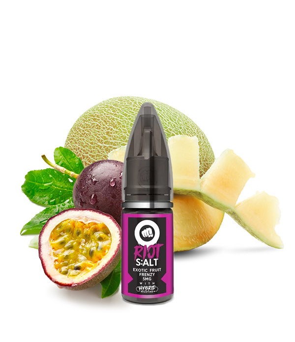 Exotic Fruit Frenzy Hybrid Nikotinsalz Liquid Riot Salt