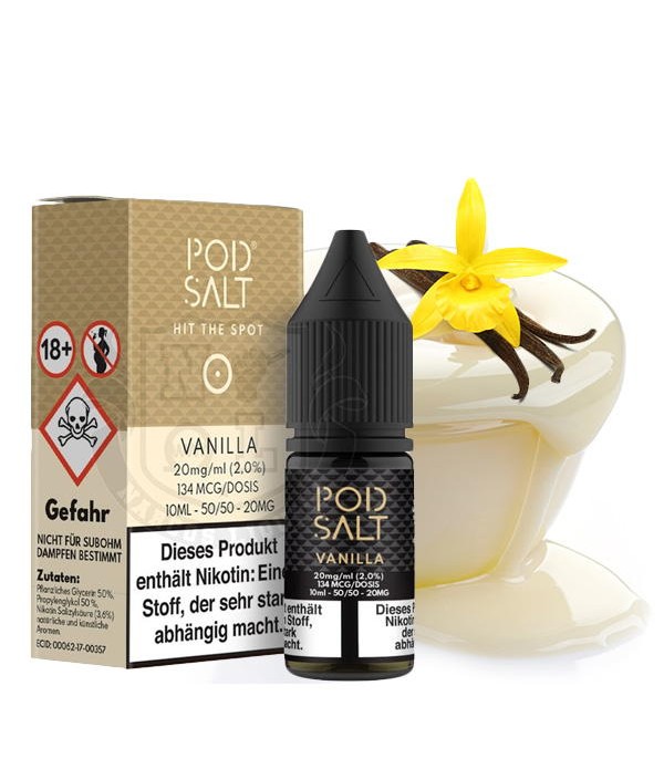 Vanilla Nikotinsalz Liquid Pod Salt