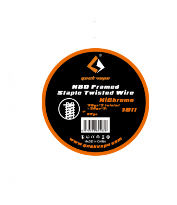 Geekvape N80 Framed Staple Twisted Wire NiCr Wickeldraht