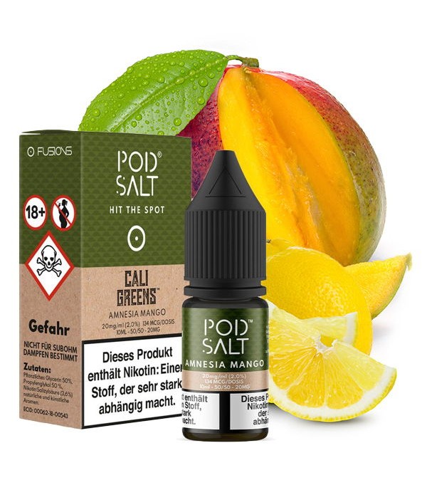 Amnesia Mango Liquid Pod Salt Fusion