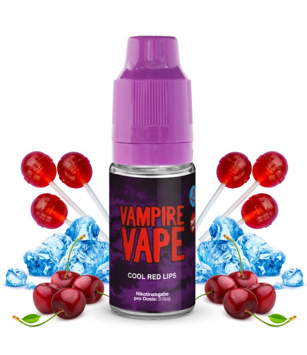 Cool Red Lips Liquid Vampire Vape