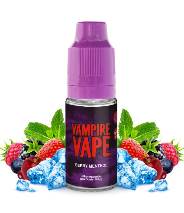 Berry Menthol Liquid Vampire Vape