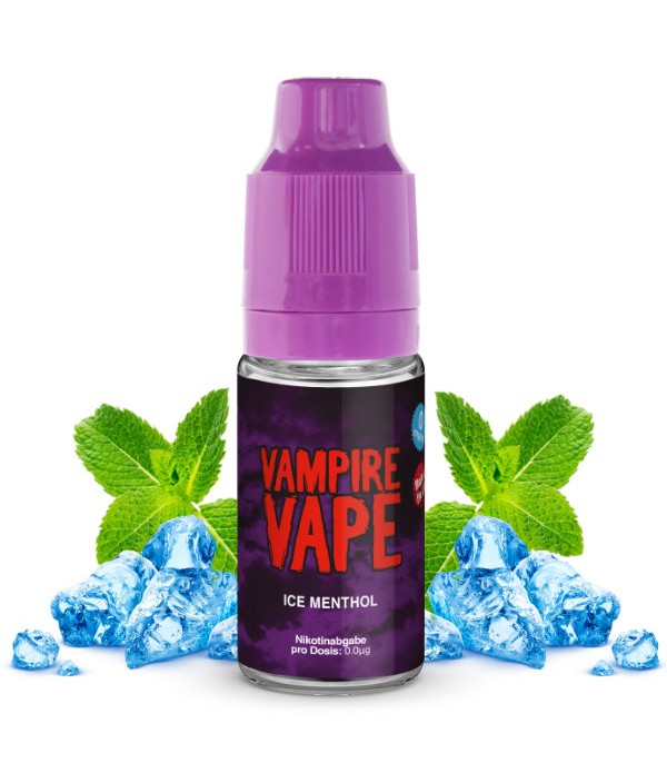 Ice Menthol Liquid Vampire Vape