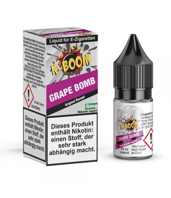 Grape Bomb Liquid K-Boom